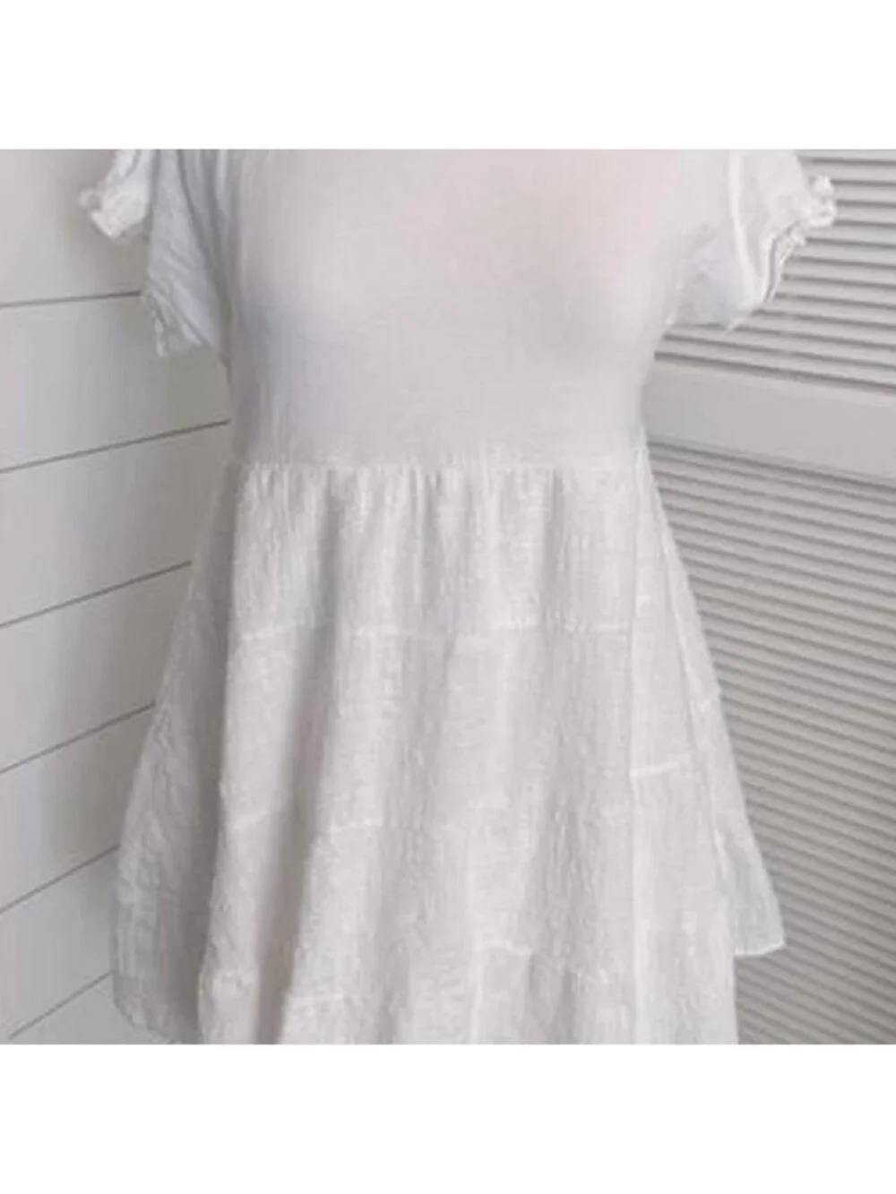 White summer dress from Alter'd State